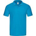 Polo hombre de corte ceñido Azur Blue XXL