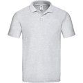 Polo hombre de corte ceñido Heather Grey M