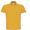 Polo hombre cuello canalé Amarillo S