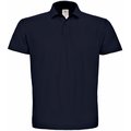 Polo hombre cuello canalé Azul 4XL