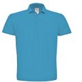 Polo hombre cuello canalé Azul XXL