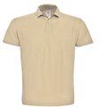 Polo hombre cuello canalé Sand S