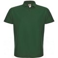 Polo hombre cuello canalé Verde S