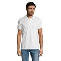 Polo Hombre Manga Corta 200g Blanco M