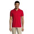 Polo Hombre Manga Corta 200g Rojo XL