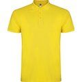 Polo de hombre de manga corta Amarillo L