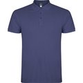 Polo de hombre de manga corta AZUL DENIM 3XL