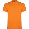 Polo de hombre de manga corta Naranja L