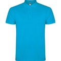 Polo de hombre de manga corta Turquesa 3XL