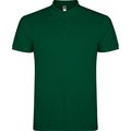 Polo de hombre manga corta VERDE BOTELLA 2XL