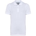 Polo infantil 100% algodón Blanco 6/8 ans