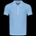 Polo infantil de manga corta Sky Blue 10/12 ans