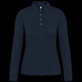 Polo jersey manga larga mujer Navy XXL