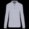 Polo jersey manga larga mujer Oxford Grey L