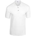 Polo jersey transpirable White 3XL