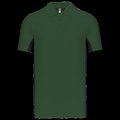 Polo manga bicolor hombre Forest Green / Black XXL