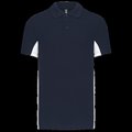 Polo manga bicolor hombre Navy / White M