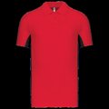 Polo manga bicolor hombre Red / Black S