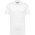 Polo manga corta algodón de calidad Blanco S