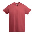 Polo de manga corta atemporal ROJO CRISANTEMO L