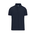 Polo manga corta hombre algodón Azul L