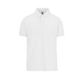 Polo manga corta hombre algodón Blanco 3XL