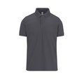 Polo manga corta hombre algodón DARK GREY 4XL