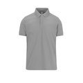 Polo manga corta hombre algodón Gris L