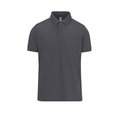 Polo manga corta hombre algodón Gris XL