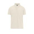 Polo manga corta hombre algodón preencogido Off White XL