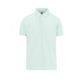 Polo manga corta hombre algodón preencogido Verde L