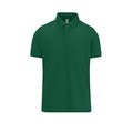 Polo manga corta hombre algodón preencogido Verde M