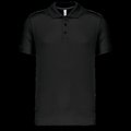 Polo de manga corta infantil Black 8/10 ans