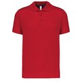 Polo de manga corta infantil Rojo 4/6 ans