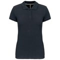 Polo manga corta mujer algodón Azul 3XL