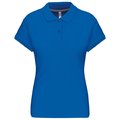 Polo manga corta mujer algodón Azul XL