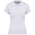 Polo manga corta mujer algodón Gris XL