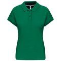 Polo manga corta mujer algodón Kelly Green 3XL