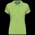 Polo manga corta mujer algodón Lime 3XL