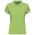 Polo manga corta mujer algodón Lime S