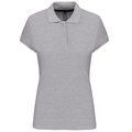 Polo manga corta mujer algodón Oxford Grey M