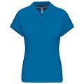 Polo manga corta mujer algodón Tropical Blue M