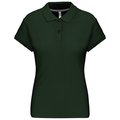 Polo manga corta mujer algodón Verde S