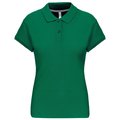 Polo manga corta mujer algodón Verde XXL