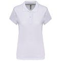 Polo manga corta mujer algodón White XL