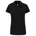 Polo manga corta mujer Black M