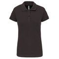 Polo manga corta mujer DARK GREY S