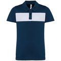 Polo de manga corta para niños Sporty Navy / White 10/12 ans