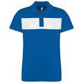 Polo de manga corta para niños Sporty Royal Blue / White 4/6 ans