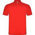 Polo de manga corta Unisex Rojo M